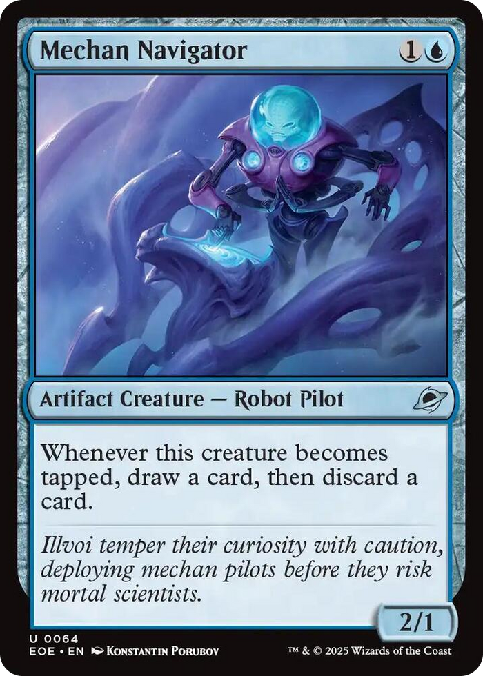 Mechan Navigator #64 U - Edge of Eternities Pokemon card