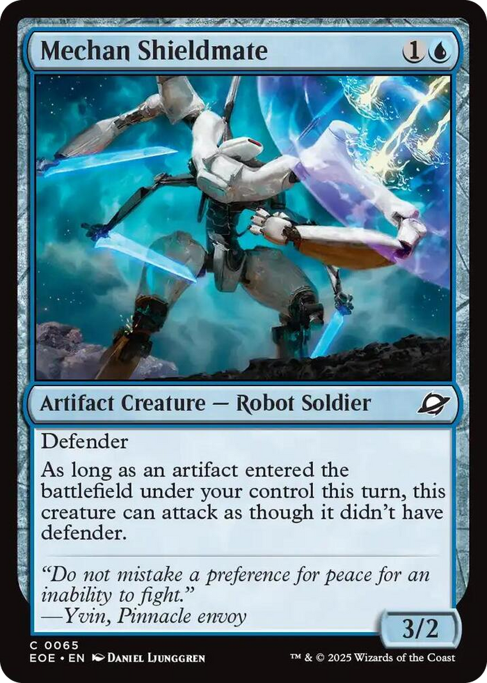 Mechan Shieldmate #65 C - Edge of Eternities Pokemon card