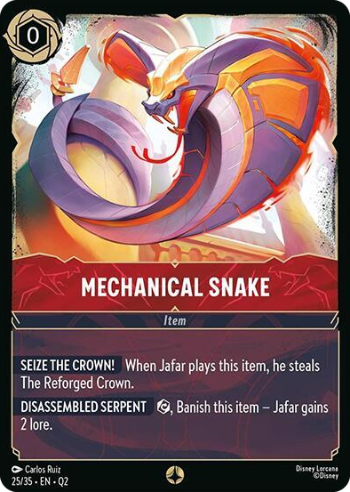 0025 Mechanical Snake None Illumineer's Quest: Palace Heist