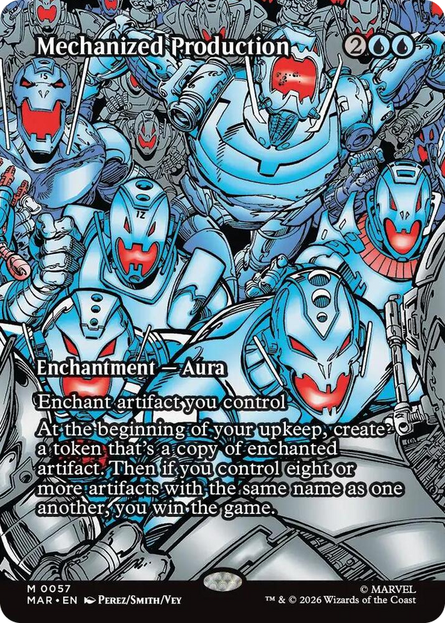 0057 Mechanized Production (Borderless) M Marvel Universe Eternal-Legal