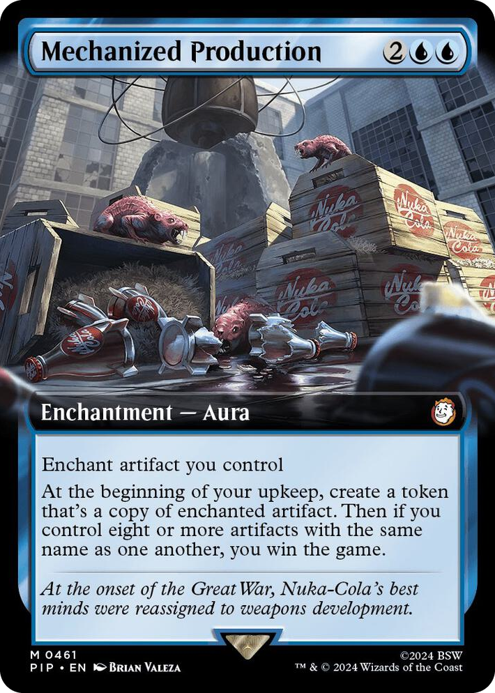0461 Mechanized Production (Extended Art) M Universes Beyond: Fallout