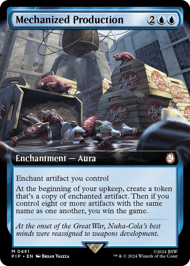 0461 Mechanized Production (Extended Art) M Universes Beyond: Fallout