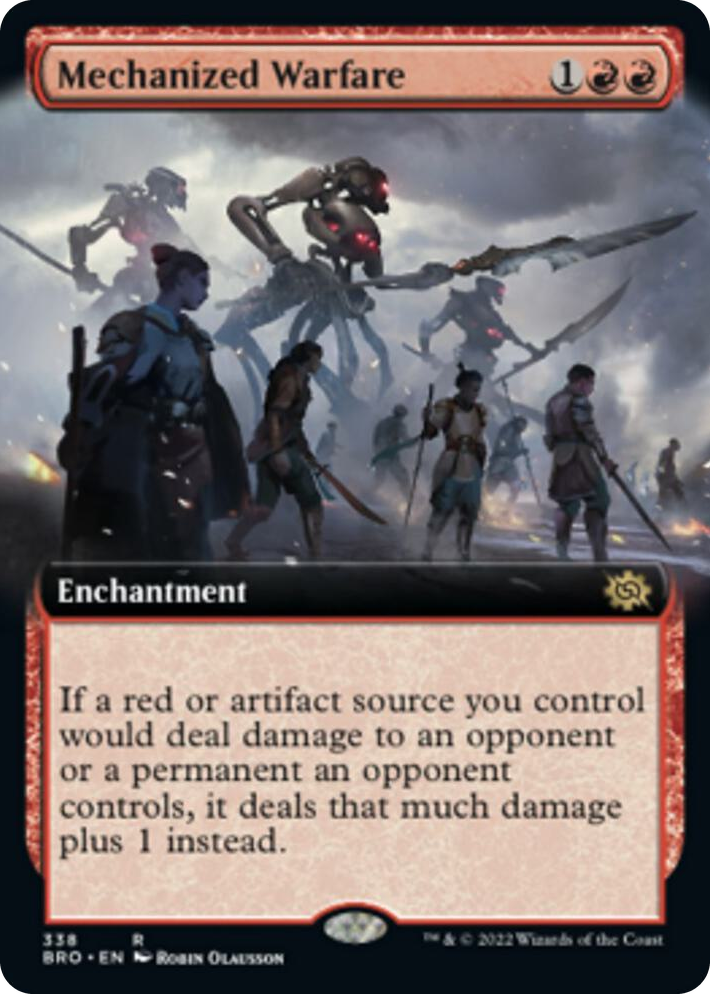 0338 Mechanized Warfare (Extended Art) R The Brothers' War