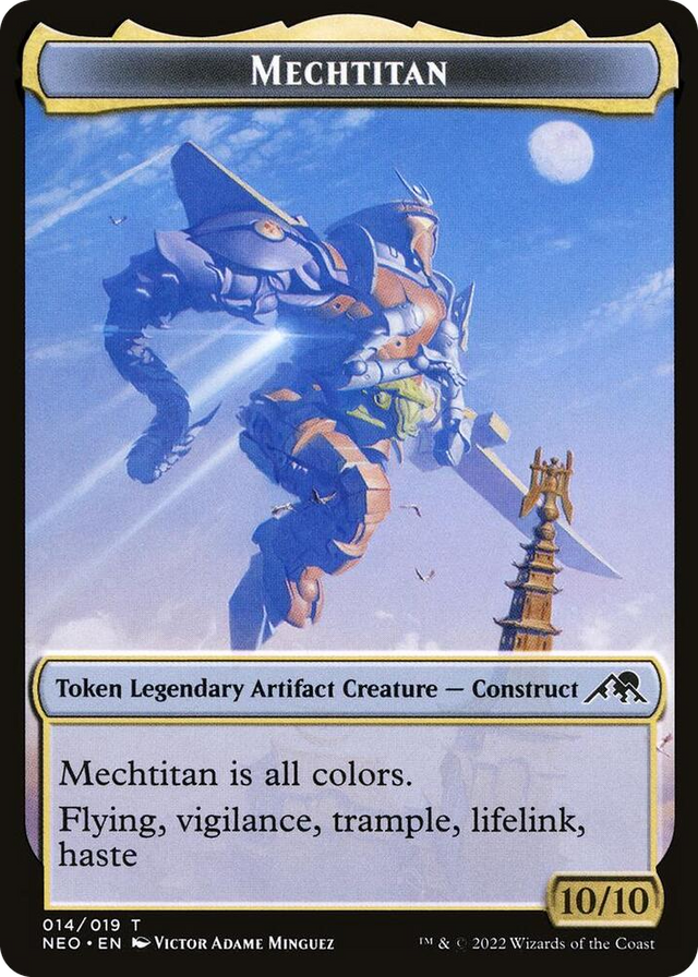 0014 Mechtitan Token T Kamigawa: Neon Dynasty