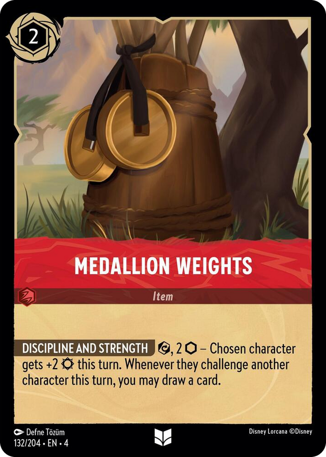 0132 Medallion Weights Uncommon Ursula's Return