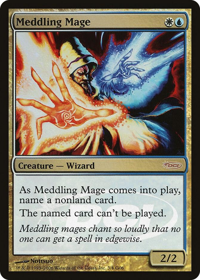 0003 Meddling Mage P Judge Promos