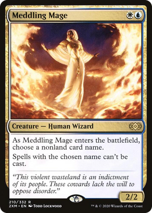 0210 Meddling Mage R Double Masters