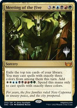 0202 Meeting of the Five M Promo Pack: Streets of New Capenna