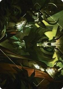 0030 Meeting of the Five Art Card S Art Series: Streets of New Capenna