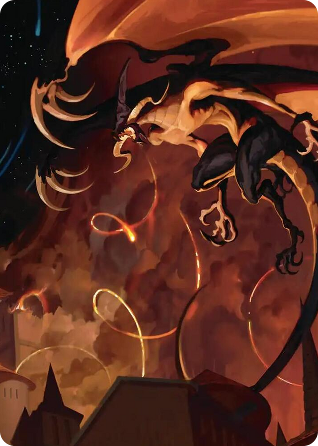 0015 Mega Flare Scene Art Card S Art Series: FINAL FANTASY