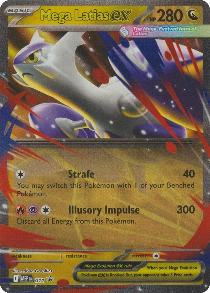 0011 Mega Latias ex - 011 Promo Mega Evolution Promo