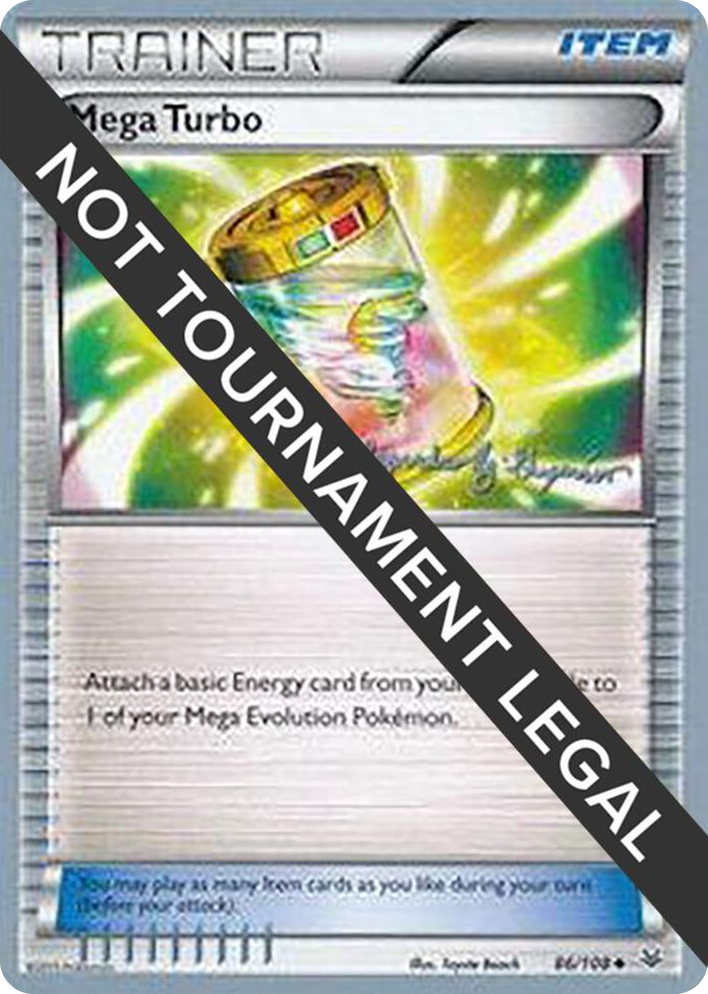 0086 Mega Turbo - 2015 (Alejandro Ng-Guzman) Uncommon World Championship Decks