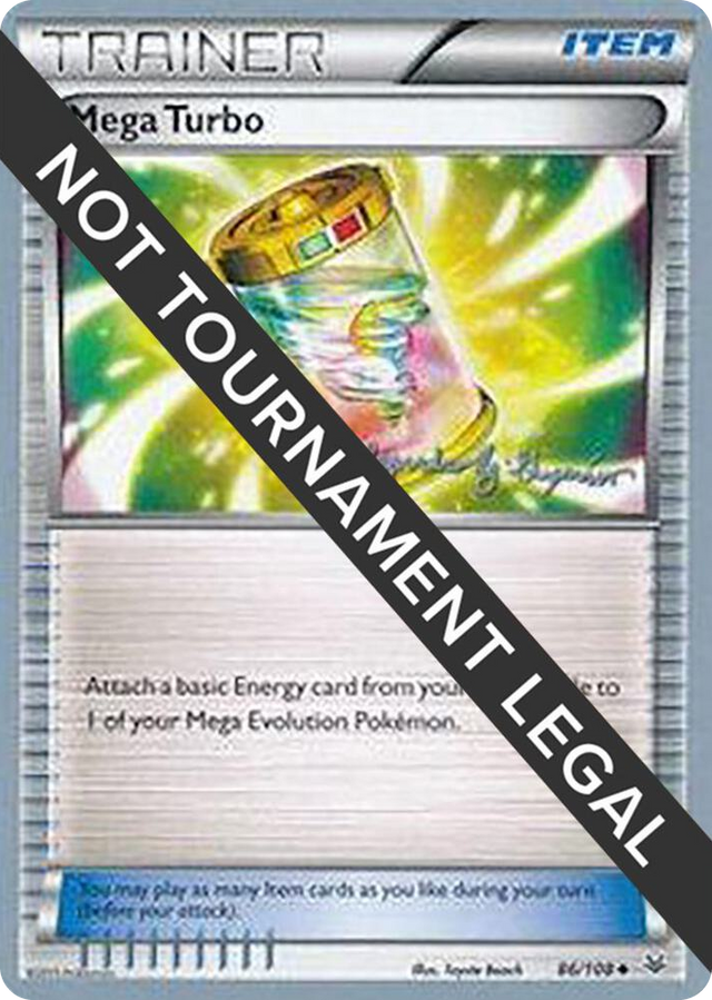 0086 Mega Turbo - 2015 (Alejandro Ng-Guzman) Uncommon World Championship Decks