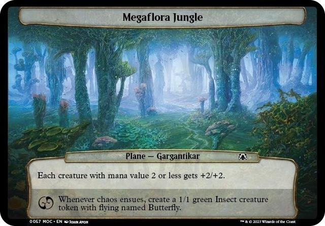 0057 Megaflora Jungle T Planechase: March of the Machine