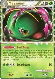 0008 Meganium (Prime) - HGSS08 Promo HGSS Promos