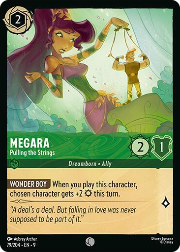 0079 Megara - Pulling the Strings Common Fabled