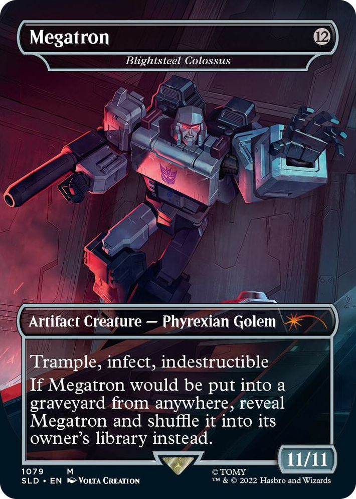 1079 Megatron - Blightsteel Colossus M Secret Lair Drop Series