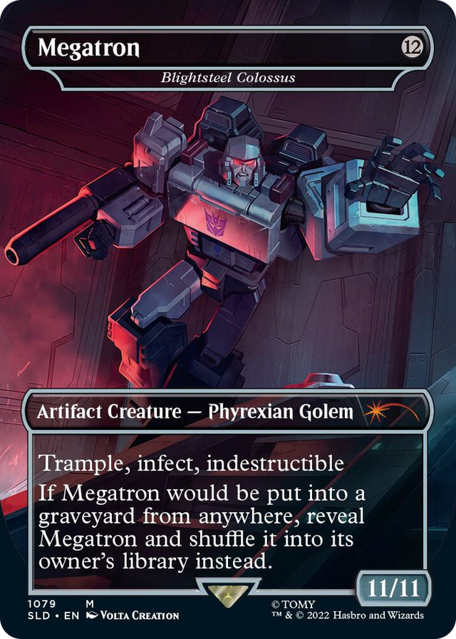 1079 Megatron - Blightsteel Colossus M Secret Lair Drop Series