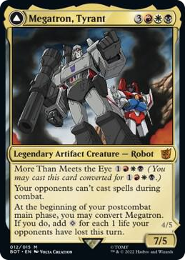 0012 Megatron, Tyrant M Universes Beyond: Transformers