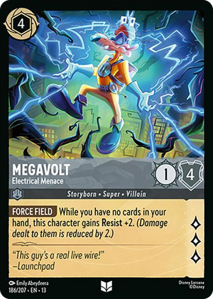 0186 Megavolt - Electrical Menace Uncommon Attack of the Vine!