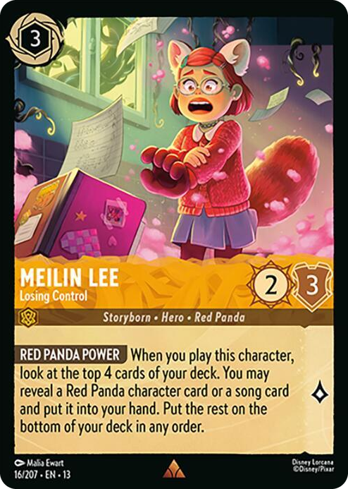 Meilin Lee - Losing Control #16 Rare - Attack of the Vine! Pokemon card