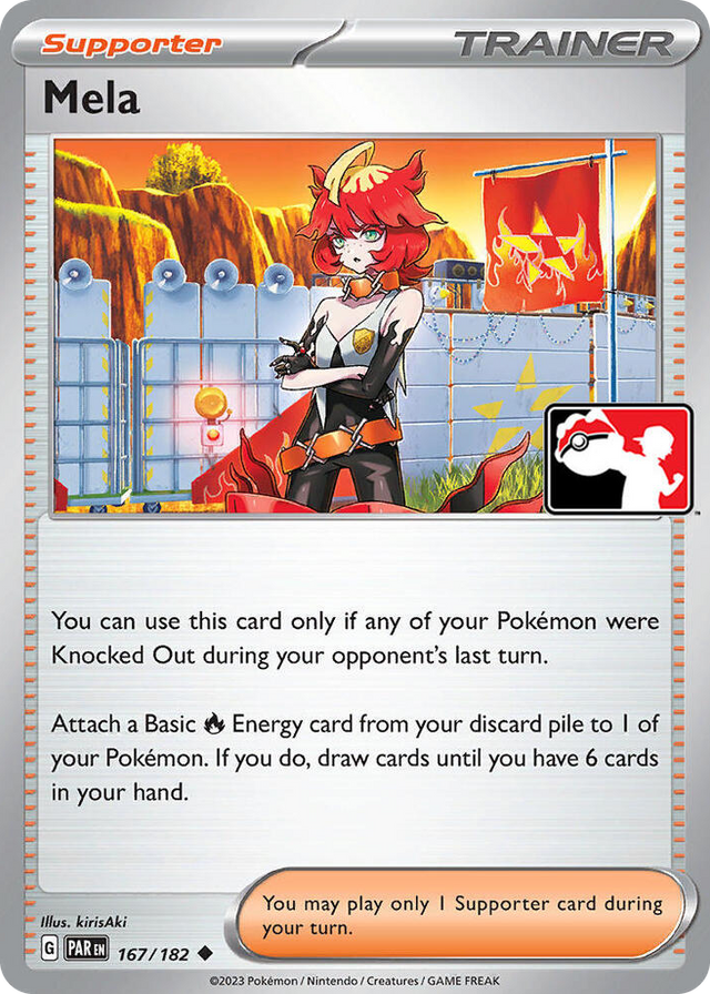 0167 Mela Uncommon Prize Pack Series Cards