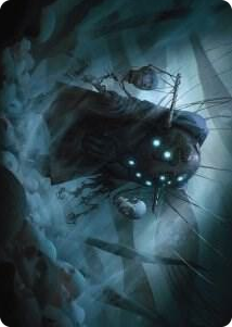 0016 Meldweb Curator Art Card S Art Series: Phyrexia: All Will Be One
