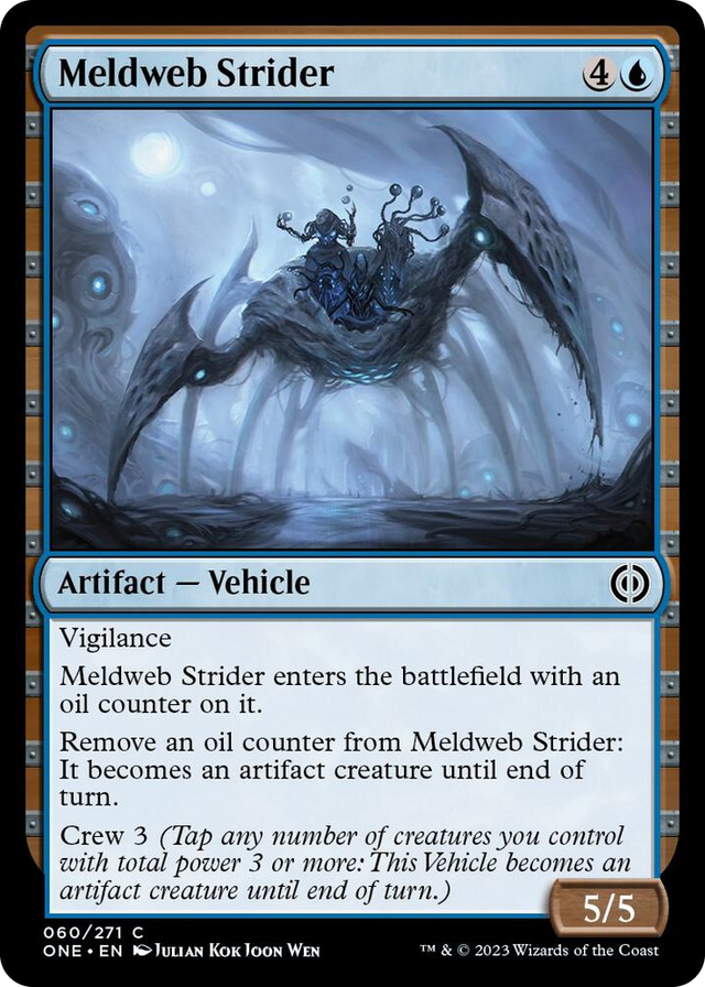 0060 Meldweb Strider C Phyrexia: All Will Be One