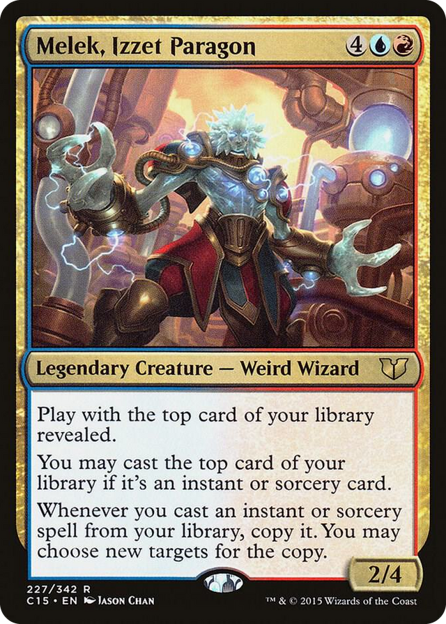 0227 Melek, Izzet Paragon R Commander 2015