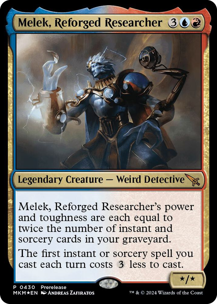 0430 Melek, Reforged Researcher M Prerelease Cards