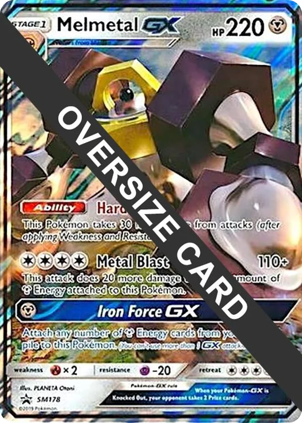 SM178 Melmetal GX - SM178 Promo Jumbo Cards