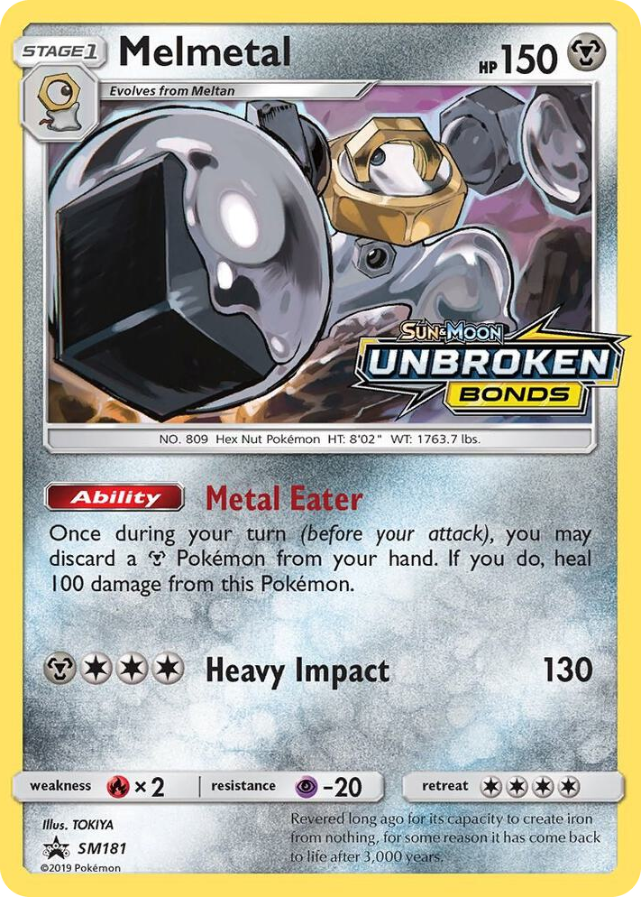 SM181 Melmetal - SM181 (Prerelease) Promo SM Promos