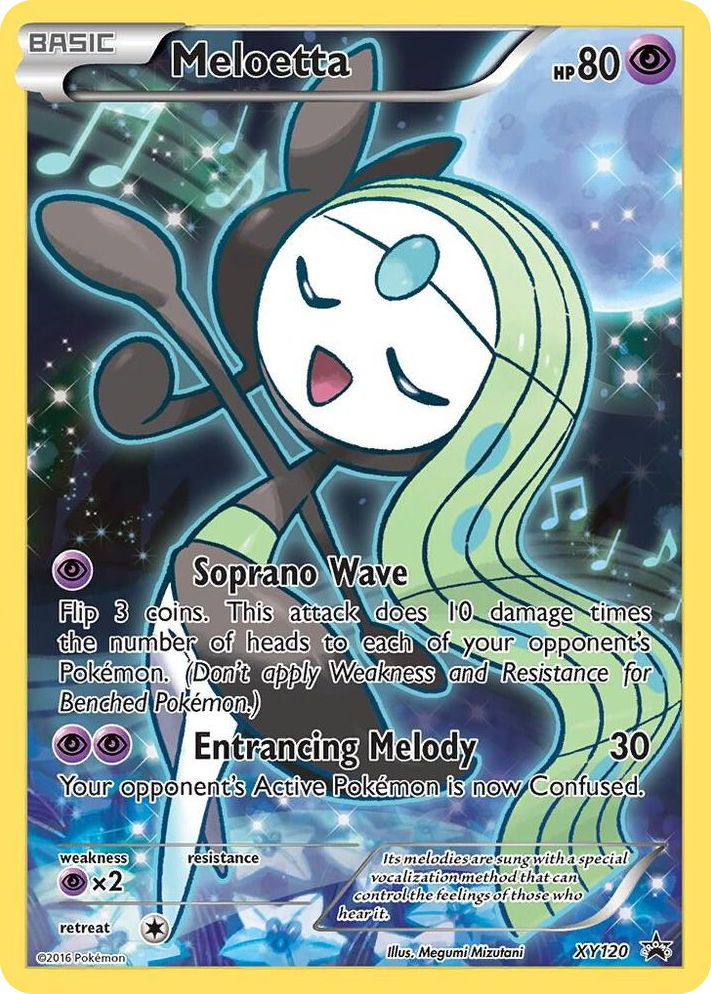 XY120 Meloetta - XY120 Promo XY Promos