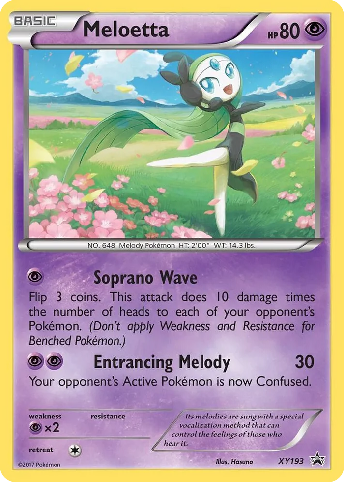 XY193 Meloetta - XY193 Promo XY Promos