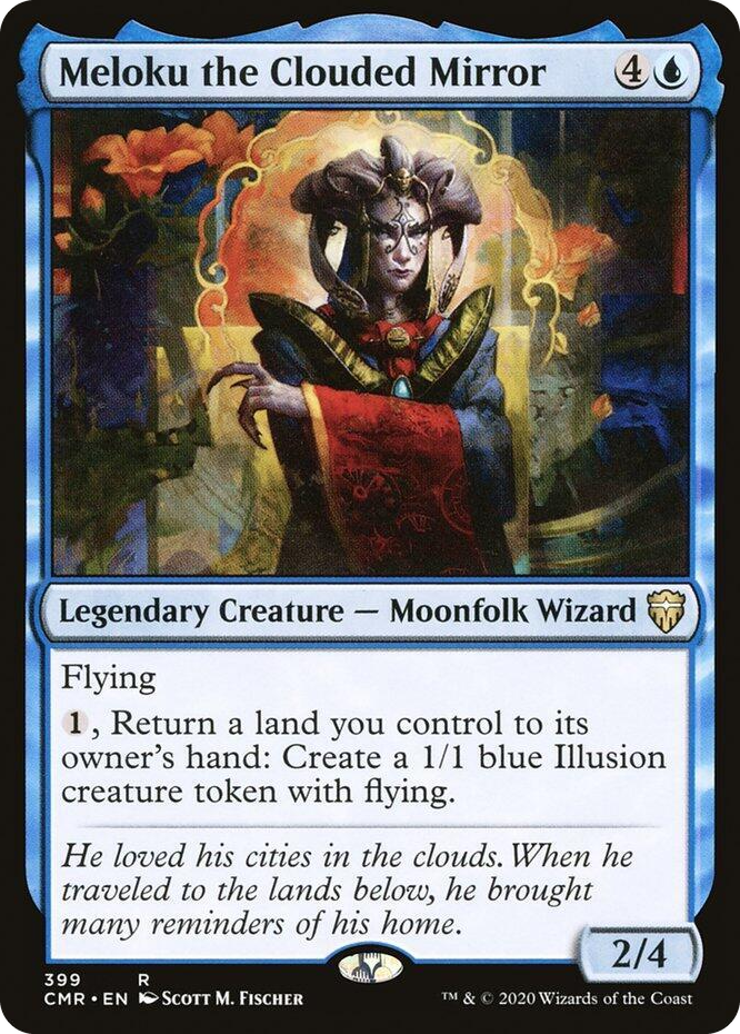 0399 Meloku the Clouded Mirror R Commander Legends