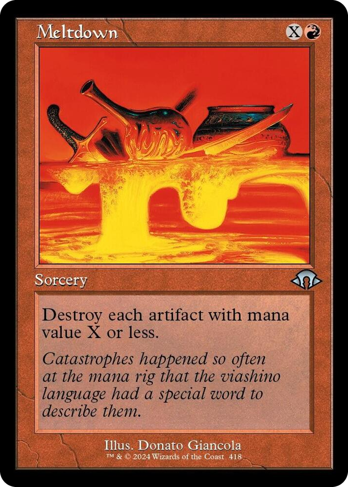 0418 Meltdown (Retro Frame) U Modern Horizons 3
