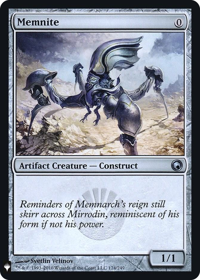 Memnite #174 U - The List Reprints Pokemon card