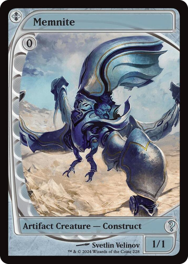 0228 Memnite (Future Sight) U Mystery Booster 2