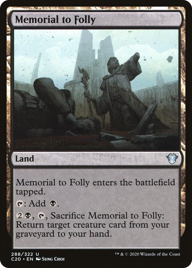 0288 Memorial to Folly U Commander 2020