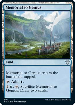 0301 Memorial to Genius U Commander 2021