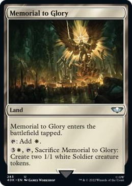 0283 Memorial to Glory U Universes Beyond: Warhammer 40,000