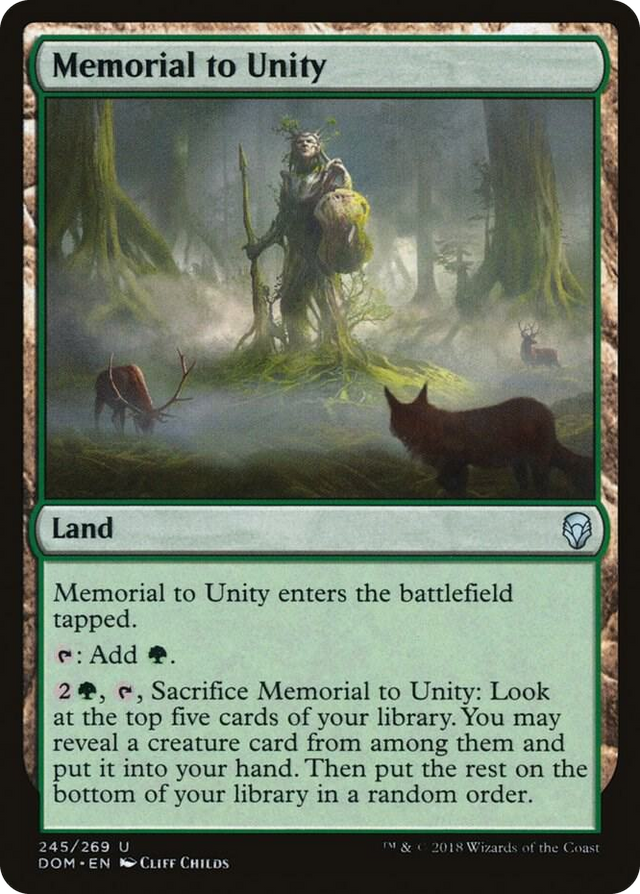 0245 Memorial to Unity U Dominaria