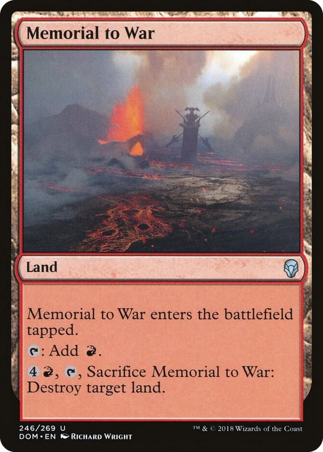 0246 Memorial to War U Dominaria