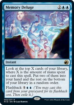 0062 Memory Deluge R Innistrad: Midnight Hunt