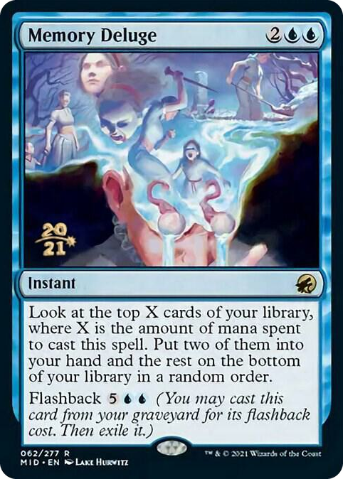 0062 Memory Deluge R Prerelease Cards