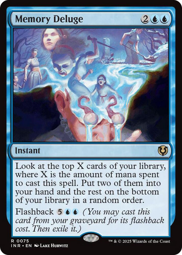 0075 Memory Deluge R Innistrad Remastered