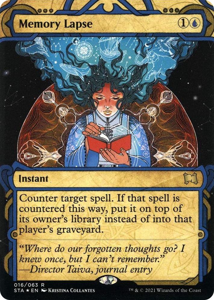 0016 Memory Lapse (Foil Etched) R Strixhaven: Mystical Archive