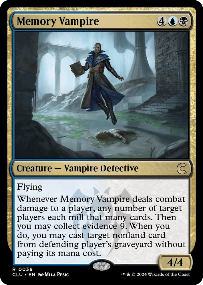 0038 Memory Vampire R Ravnica: Clue Edition