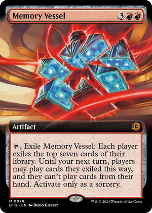 0078 Memory Vessel (Extended Art) M Outlaws of Thunder Junction: The Big Score