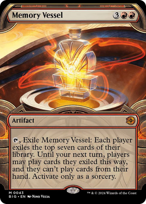 0043 Memory Vessel (Showcase) M Outlaws of Thunder Junction: The Big Score